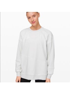 Lululemon perfectly oversized patchwork crew